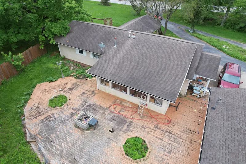 Gerkin Construction Roofing project in Bedford, IN